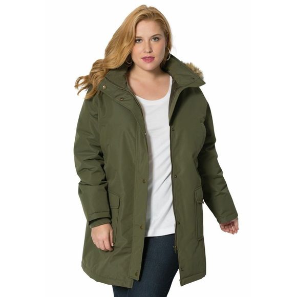 Roaman's Jackets & Blazers - NWT Roaman's Women's 14/16 Puffer Coat Green